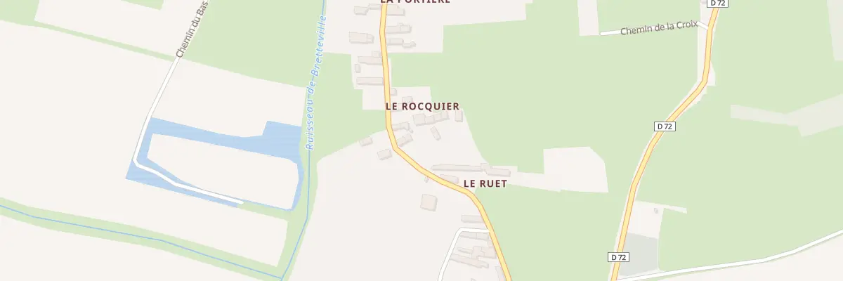 Plan du 20 Rte de la Portiere - Anneville à Gouville-sur-Mer