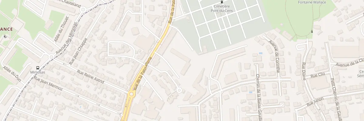 Plan du 38 Rue de la Patouillerie à Nantes