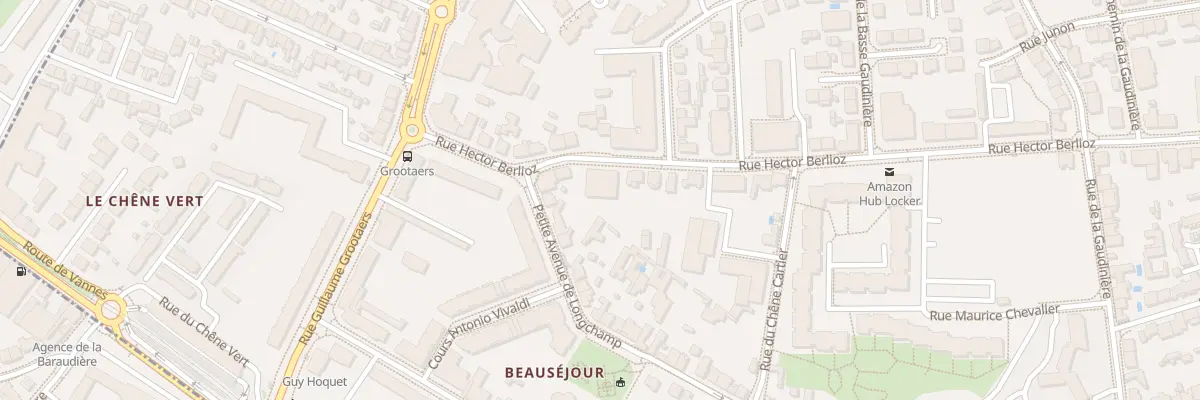 Plan du 103 Rue Hector Berlioz à Nantes