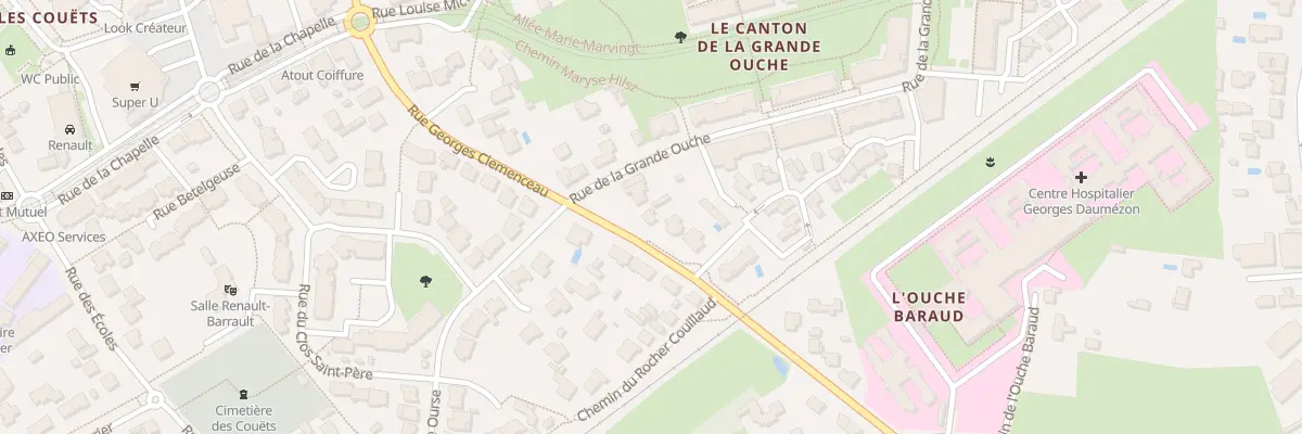 Plan du 27 Rue Georges Clémenceau à Bouguenais