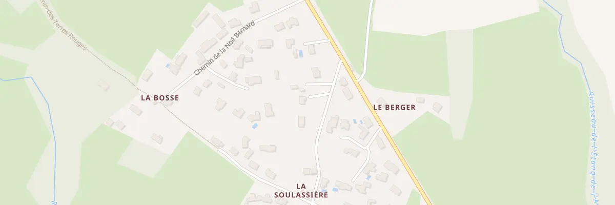 Plan du 4 Che du Verger à Grandchamp-des-Fontaines