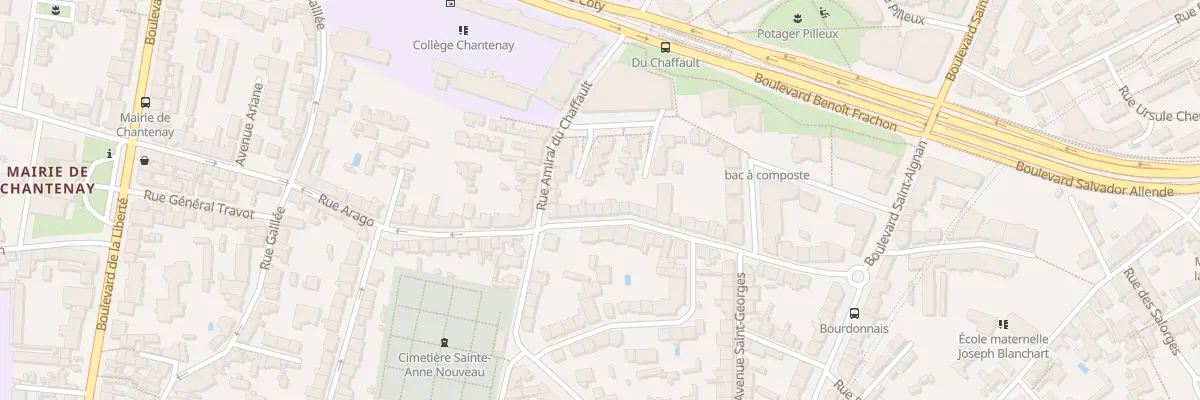 Plan du 64 Rue de la Bourdonnais à Nantes