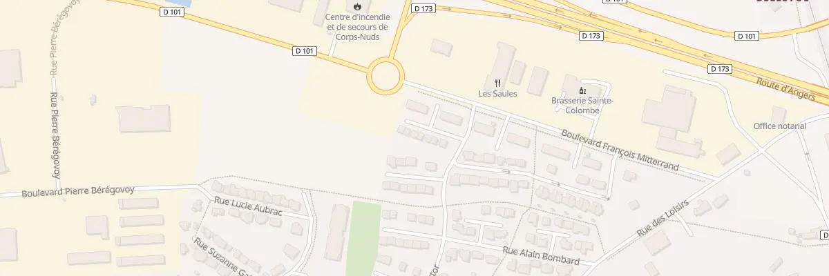 Plan du 11E Rue Paul-Emile Victor à Corps-Nuds
