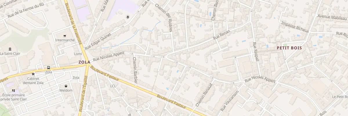 Plan du 76T Rue Nicolas Appert à Nantes