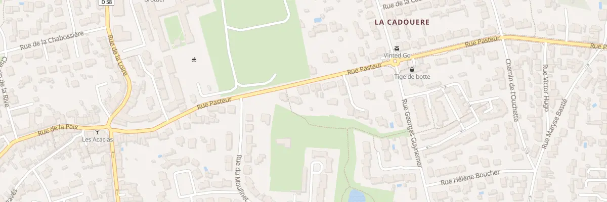 Plan du 36 Rue Pasteur à Bouguenais