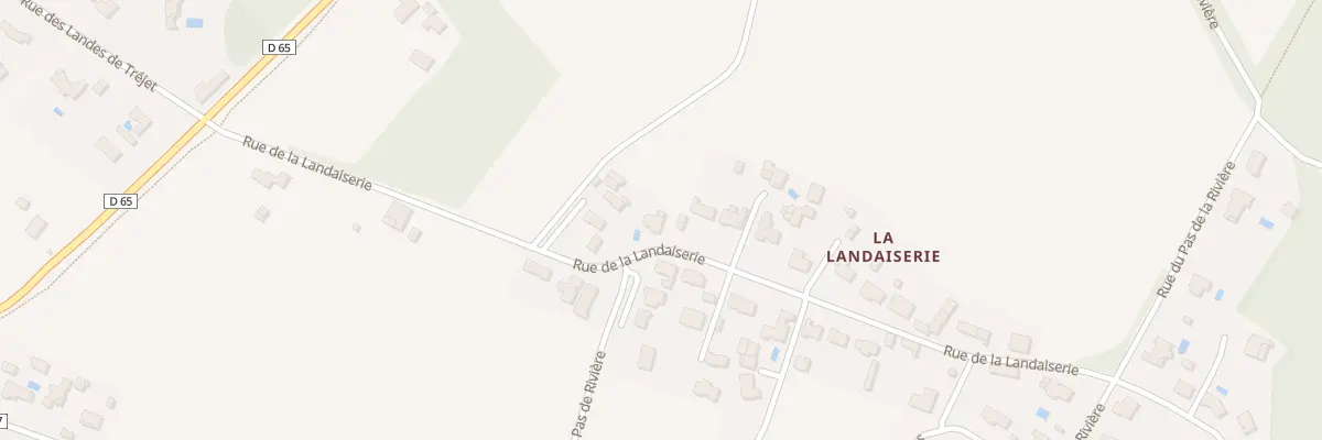 Plan du 32 Rue de la Landaiserie à La Chevrolière
