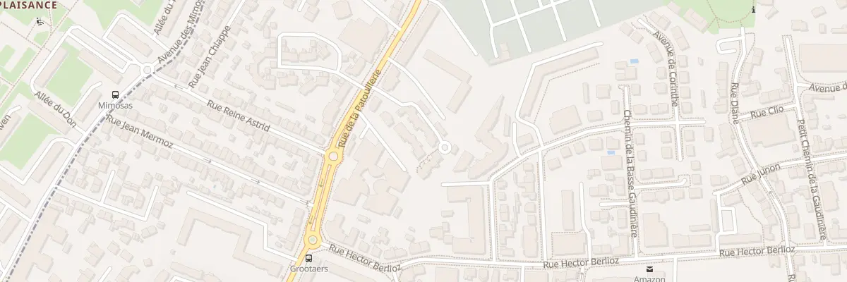 Plan du 28 Rue de la Patouillerie à Nantes