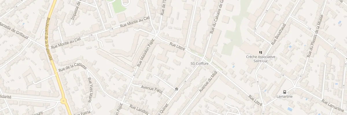 Plan du 43 Rue Littré à Nantes