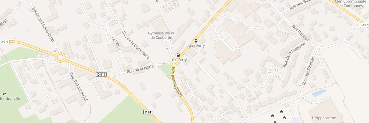 Plan du 343 Rue Jeanne Jugan à Granville