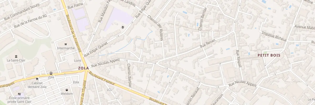 Plan du 42 Rue Renan à Nantes