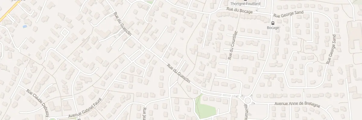 Plan du 8B Rue Duguesclin à Thorigné-Fouillard