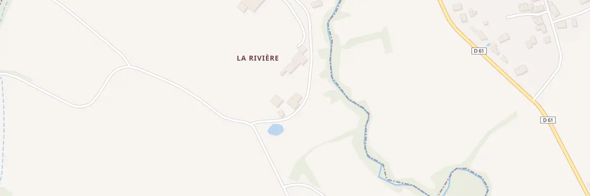 Plan du 1 La Riviere à Corcoué-sur-Logne