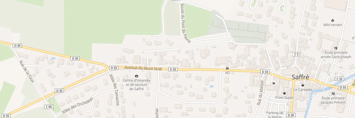 Plan du 31 Av du Mont Noël à Saffré