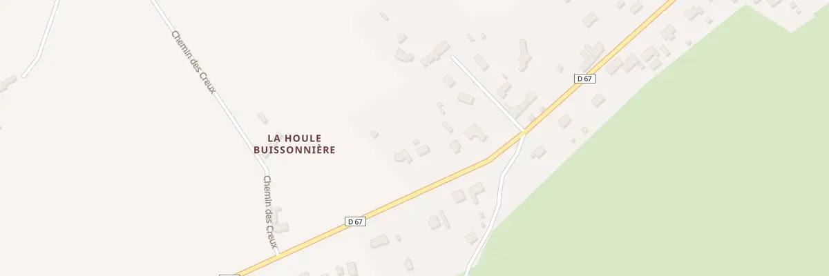 Plan du 72 Rte des Landes - Bolleville à La Haye