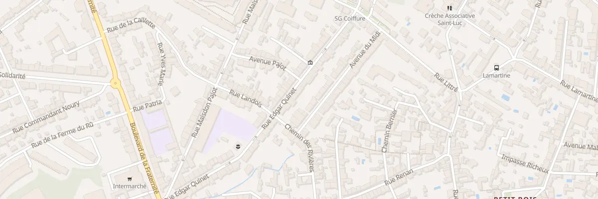 Plan du 39 Rue Edgar Quinet à Nantes
