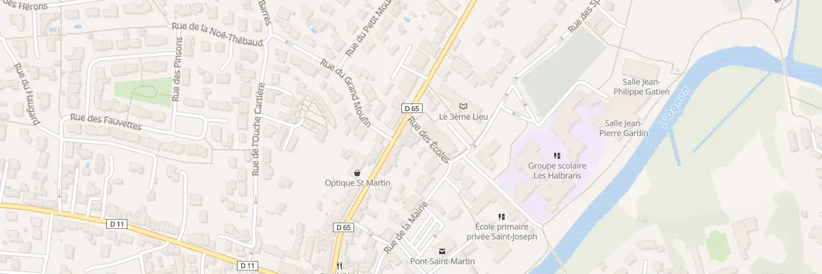 Plan du 30 Rue de Nantes à Pont-Saint-Martin
