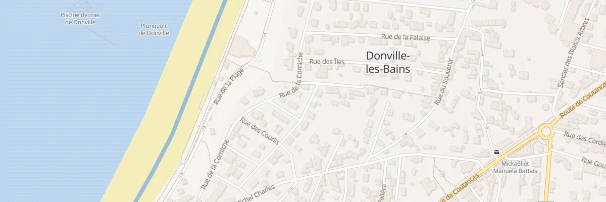 Plan du 20B Rue de la Corniche à Donville-les-Bains