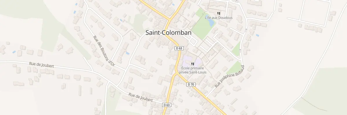 Plan du 10 Rue Alfred Lallié à Saint-Colomban
