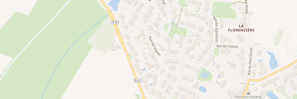 Plan du 8 Rue des Vignes à Sainte-Flaive-des-Loups