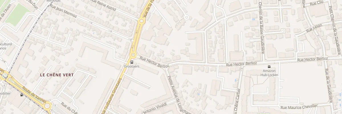 Plan du 96B Rue Hector Berlioz à Nantes