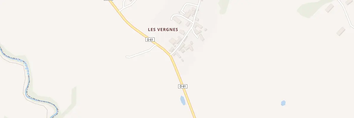 Plan du 2 Les Vergnes à Saint-Colomban