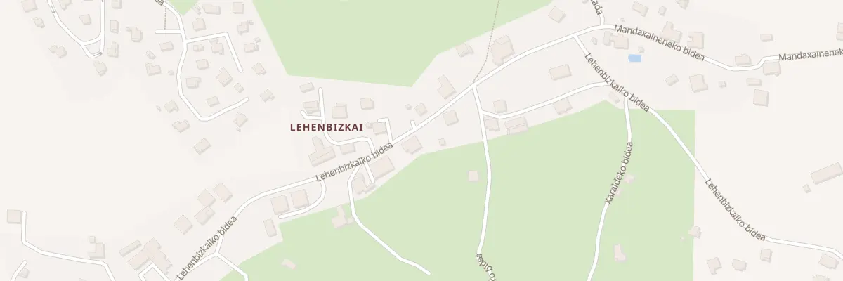 Plan du 710 Lehenbizkaiko bidea à Sare