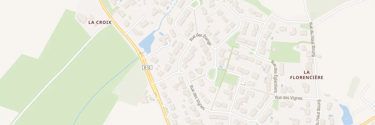 Plan du 2B Rue des étangs à Sainte-Flaive-des-Loups