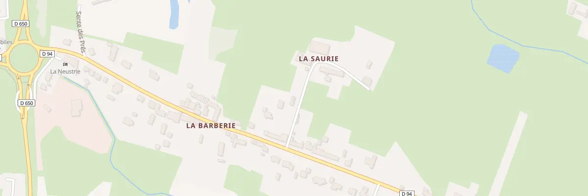 Plan du 3 Village la Saurie à Pirou