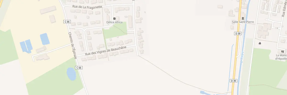 Plan du 22 Rue du Rocher à Saffré