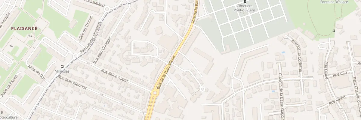 Plan du 30 Rue de la Patouillerie à Nantes