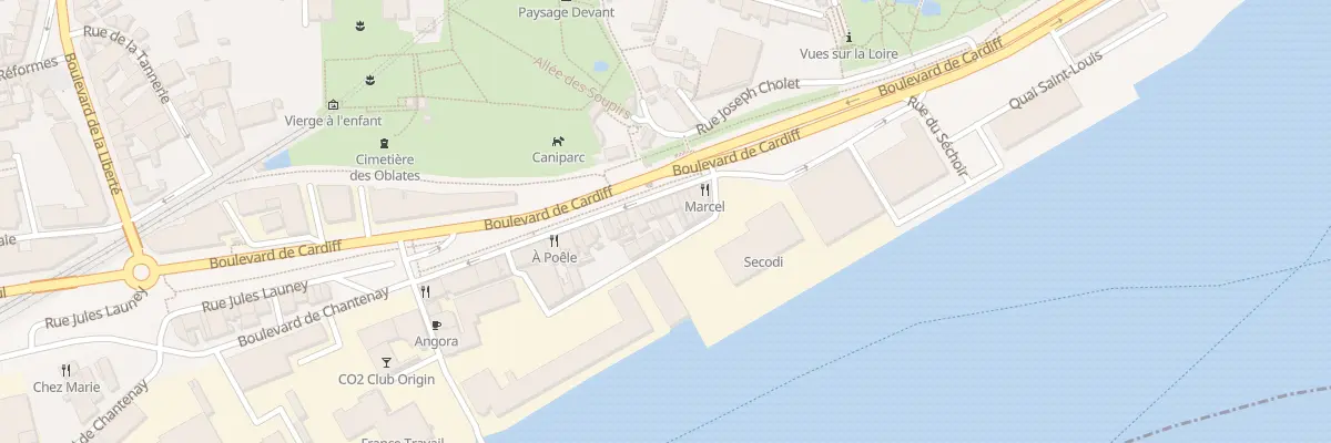 Plan du 15 Rue Bougainville à Nantes