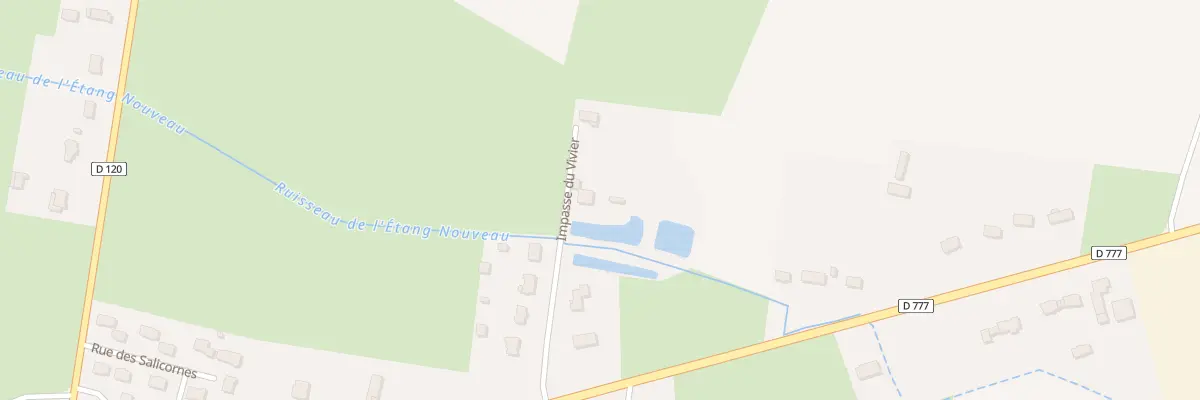 Plan du 4 Imp du Vivier à Saulnières