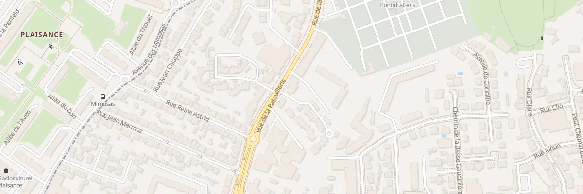 Plan du 26 Rue de la Patouillerie à Nantes