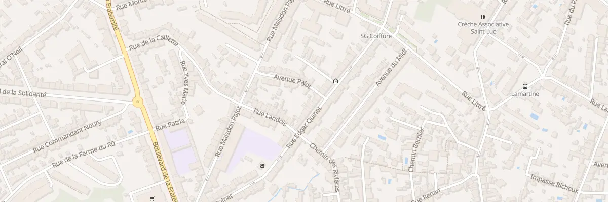 Plan du 30 Rue Edgar Quinet à Nantes