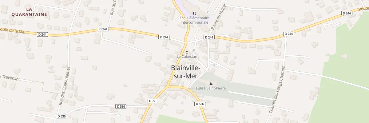 Plan du 3 Rue d’Agon à Blainville-sur-Mer