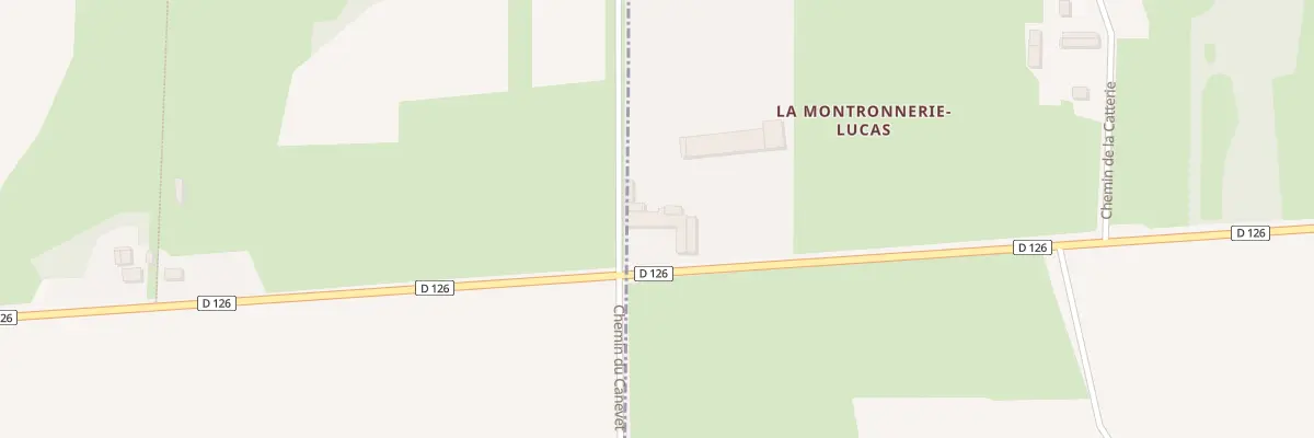 Plan du 2 Rte de la Montronnerie à L’Étang-Bertrand