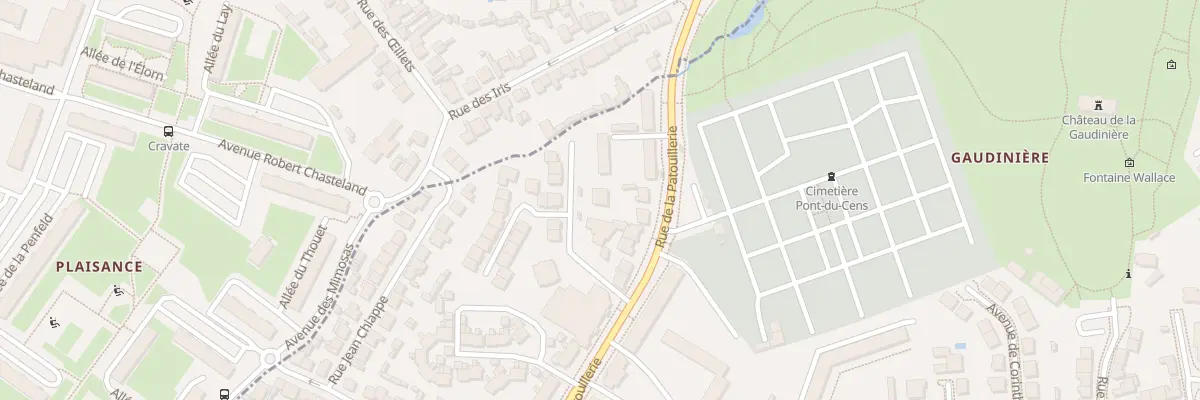 Plan du 49 Rue de la Patouillerie à Nantes