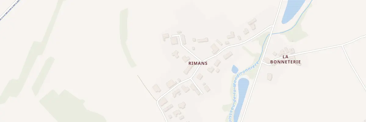 Plan du 5 Rimans à Saint-Colomban