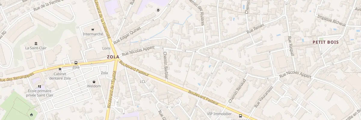 Plan du 59T Rue Nicolas Appert à Nantes