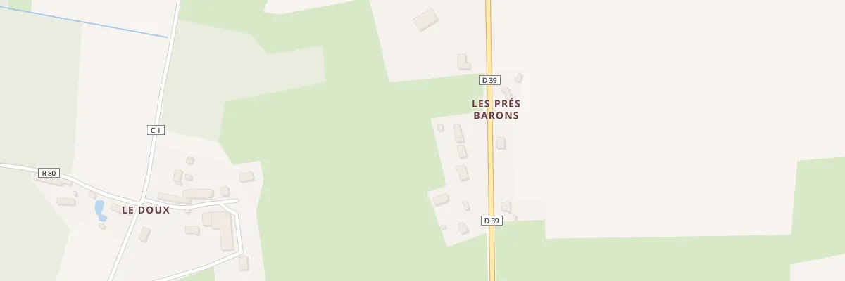 Plan du 8 Les Prés Barons à Saffré