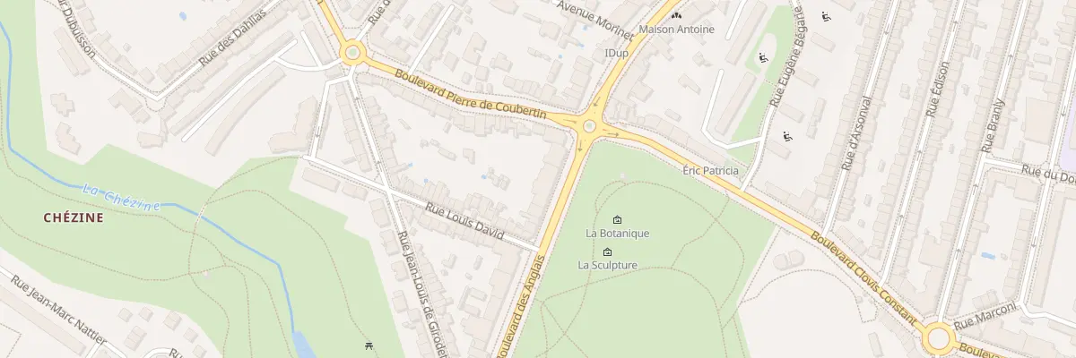 Plan du 116 Bd des Anglais à Nantes