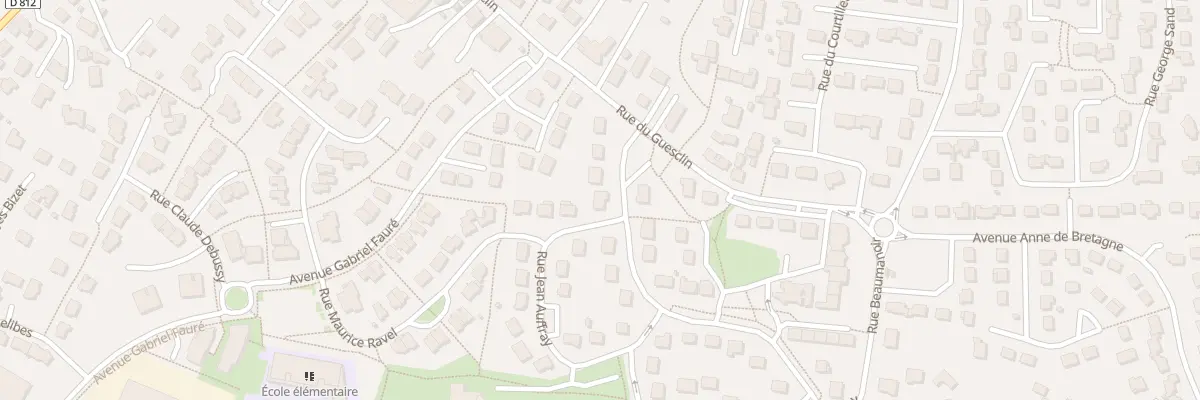 Plan du 23 Rue René-Jean Mailleux à Thorigné-Fouillard