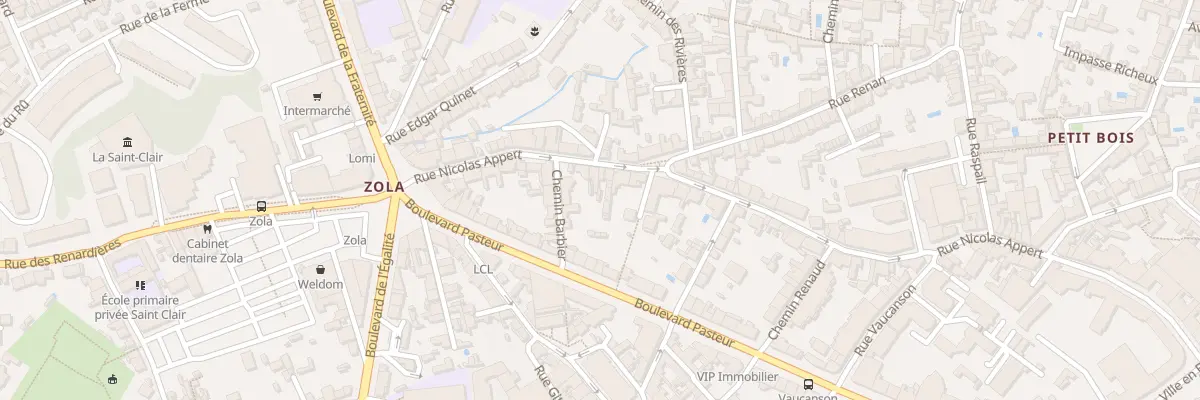 Plan du 59B Rue Nicolas Appert à Nantes