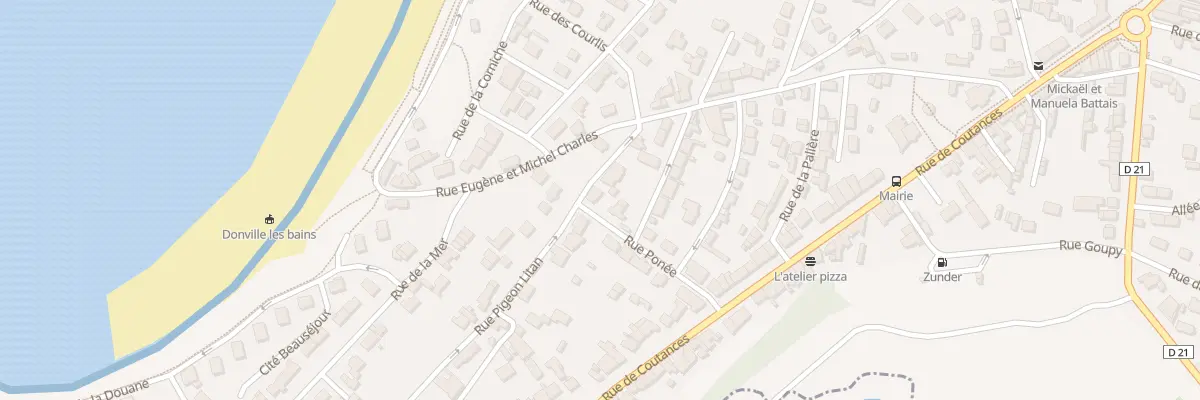 Plan du 26 Rue Pigeon Litan à Donville-les-Bains
