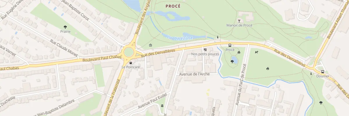Plan du 43 Rue des Dervallières à Nantes
