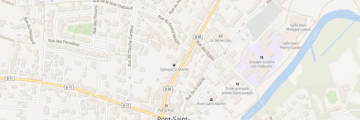 Plan du 23 Rue de Nantes à Pont-Saint-Martin