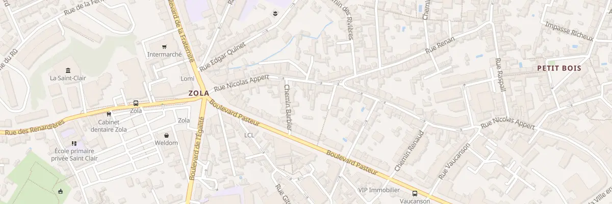 Plan du 63 Rue Nicolas Appert à Nantes