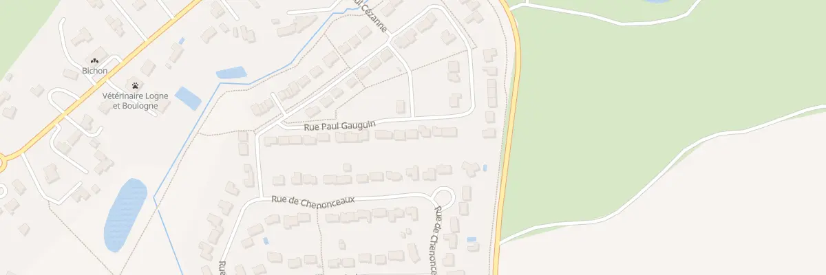 Plan du 43 Rue Paul Gauguin à Legé