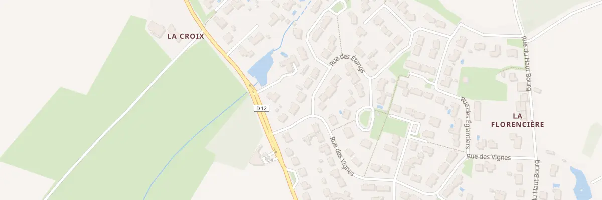 Plan du 5 Rue des étangs à Sainte-Flaive-des-Loups
