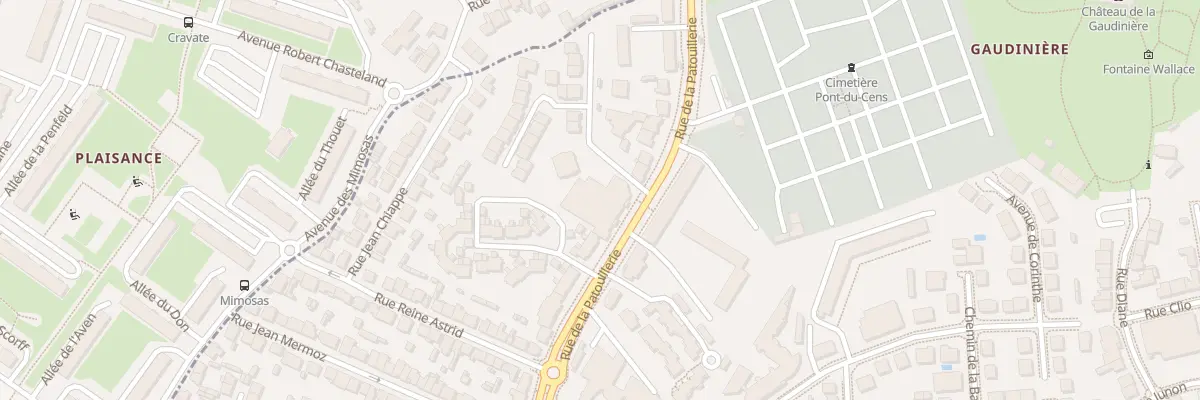 Plan du 37 Rue de la Patouillerie à Nantes